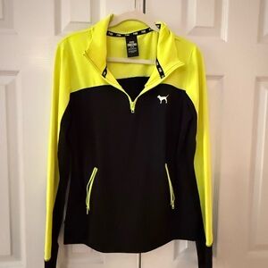 Victoria's Secret Pink Neon Yellow Pullover